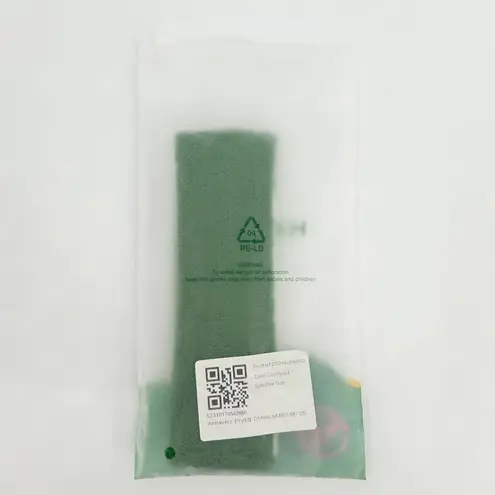 Halara NWT Green Terry Cloth Sport Headband Sweatband Tennis Athleisure One Size