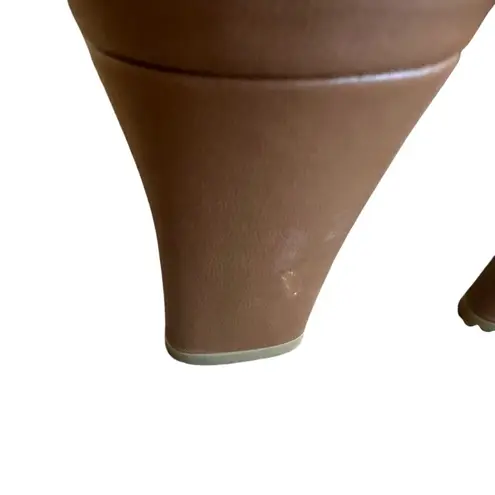 Alohas Bellini Leather Sandals Tan Lace