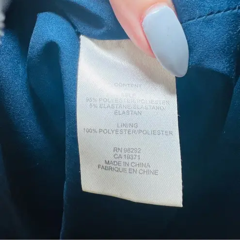 Tibi Bell Sleeve Navy Mini Dress - Size: 2