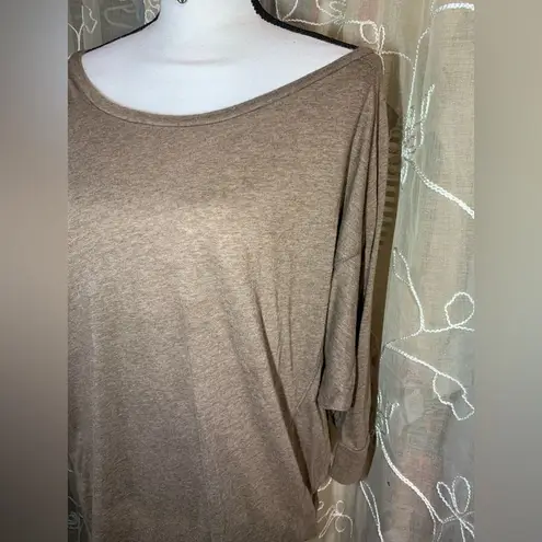 Forever 21  Brown Off The Shoulder Shirt