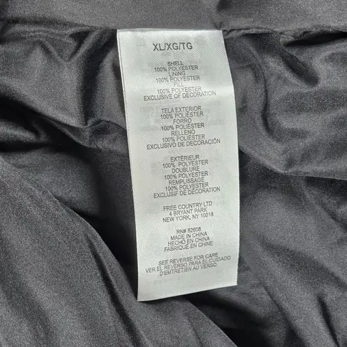 Free Country Ladies Ultrafill Puffer Vest in Steel Teal XL