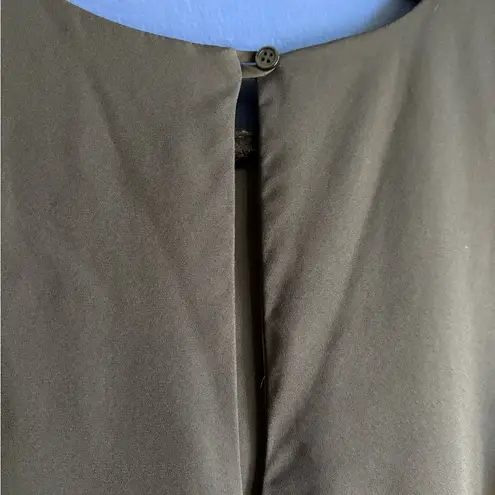 Sleek Blue and Black Sleeveless Tank Top Size M