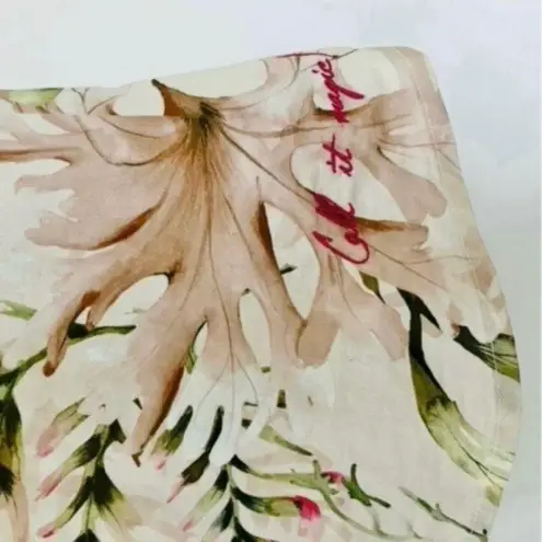 The Lazy Poet Seaweed Loungewear Tie Top Pink Cotton Blush Keyhole Spaghetti Strap