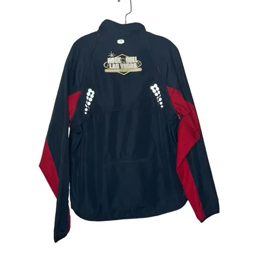 SUGOI Jacket Las Vegas Zappos Rock N Roll Marathon Removable Sleeves Size Medium Black