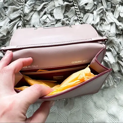 Tod's Tod’s Amu Clutch Mini in Light Pink Leather