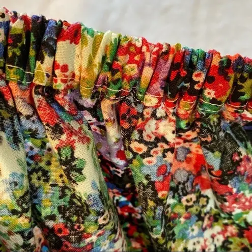 Handmade Homemade Floral Shift Dress Muumuu Size Medium