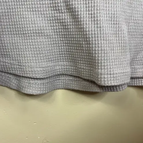 Babaton Aritzia The Group Deep Vneck Ribbed Short Sleeve Oversized Size XL Tee