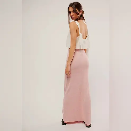 Free People NWT  Intimately Golden Hour Maxi Skirt In Dried Palm - Image 2
