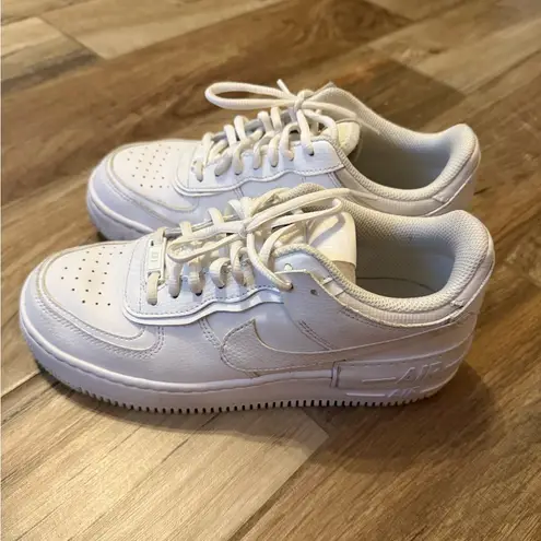 Nike  Air Force 1 Shadow White Running Shoes