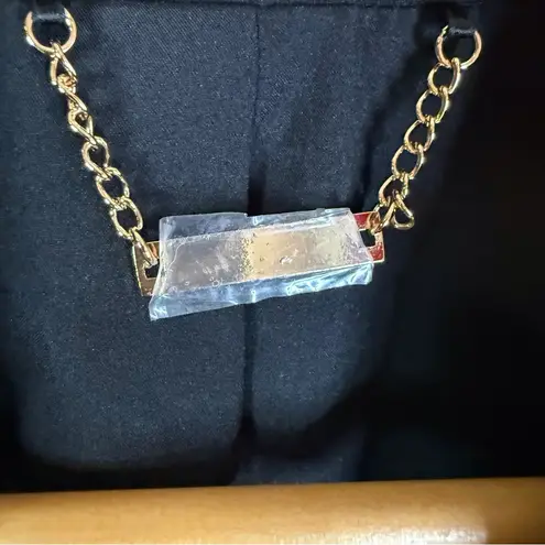 Tahari NWT Black Size 12 One Button Blazer $128 Career Office Wear High Quality