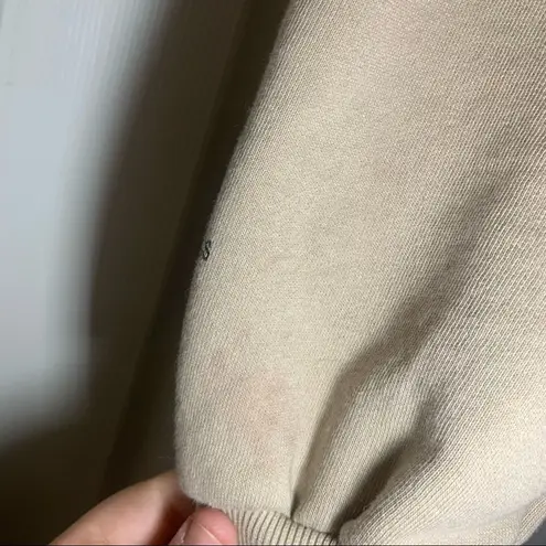 ZARA  Tan Limited Sports Basic Quality Goods Cropped Hoodie size S