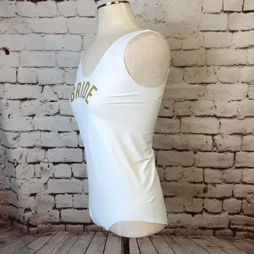 Commando NWT  Bride Bodysuit in White and Gold