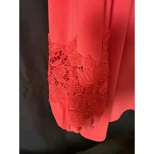 Dennis Basso Dennis By Lace Detail, Balloon Sleeve Top, Res Blouse Sz 3X