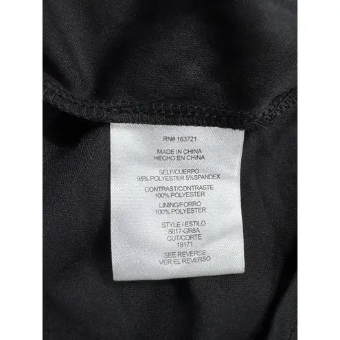 Say Yes To The Prom Embellished Sleeveless Strappy Gown Juniors' 1 Black Slit