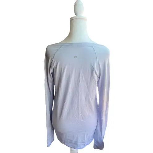 Lululemon  Women’s Lilac Long Sleeve Shirt Size 8