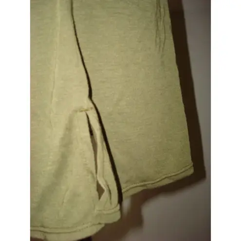 prAna NWT New Saida Kaftan Dress Coverup S Cargo Green Dolman Sleeves Dark