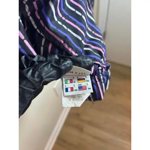 Ellesse Vintage Reversible Bomber Jacket Purple Women’s Small (6) Retro