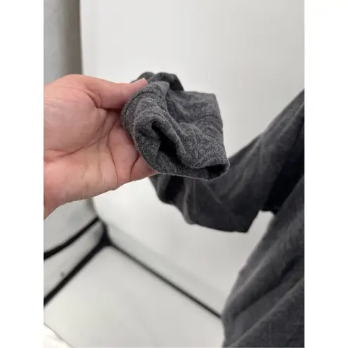 Athleta  pullover women’s sweatshirt black gray size small Tall tencel blend