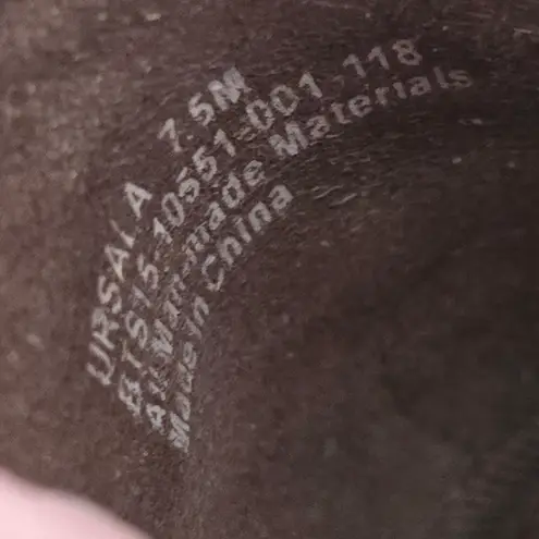 Bare Traps Ursala Bronze Metallic Woven Mary Jane Wedge Heels Shoes Size 7½