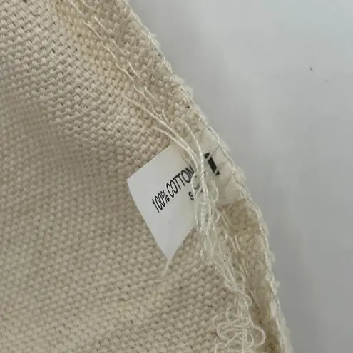 Valentino Garavani Valentino Dust Cover Bag Cream Off-White Red Tag Drawstring Closure 13.5"x14.5"