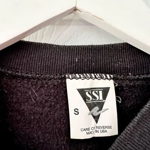 The Simpsons SSI Vintage 1991 Black Cotton Sweatshirt Bart Cool Chill Man Small