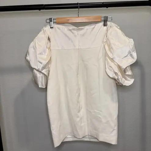 ✨SALE Cinq à Sept Teo Mini Dress White Size 6 NWT