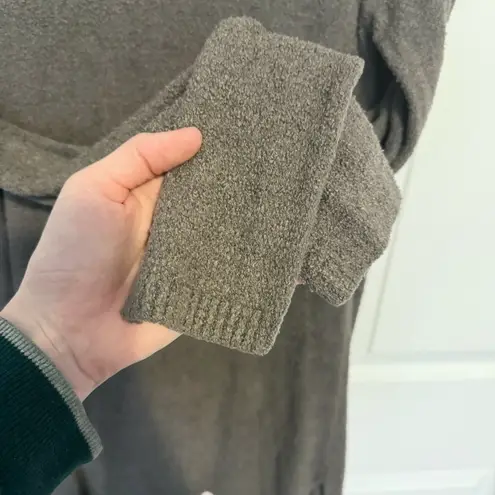 Barefoot Dreams  Bamboo Chiclite dark grey/black long cardigan shawl SMALL