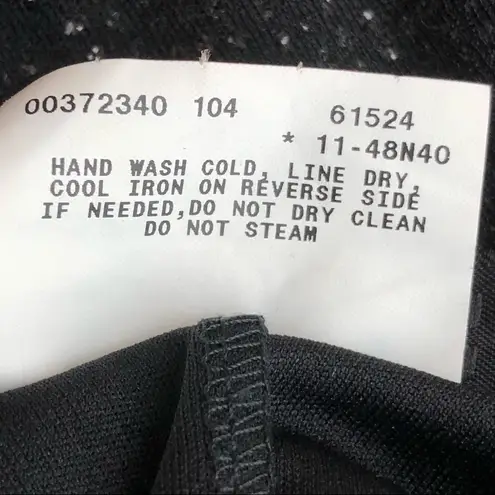 I.N. San Francisco Black M Strapless Shimmery Tulip Asymmetrical Dress Fit & Flare Night Out Shiny