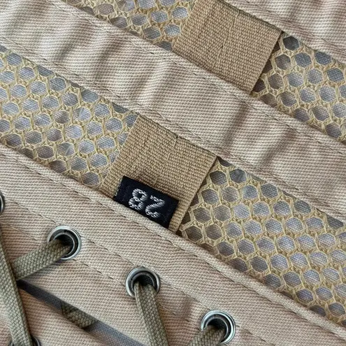 Orchard Corset Size 28 100% Cotton Mesh Corset Tan