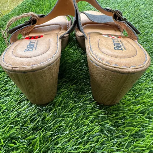 Born Women's Khela Dual Strap Gray Sandals Women’s Size 🔟