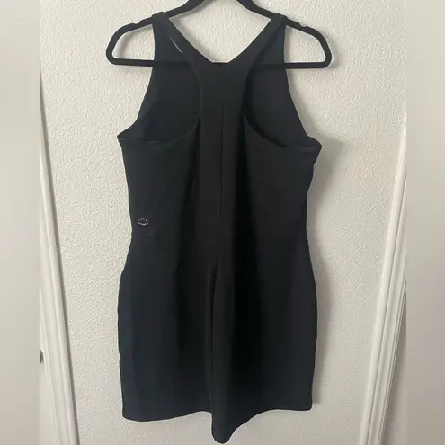 Beyond Yoga Spacedye Refocus Dress Black XL Activewear Tank Mini Dress w/ BIB