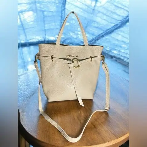 Persaman New York Italian Leather Luxury Tote crossbody Bag with dust bag