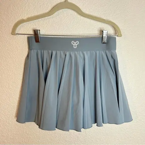 Aritzia Tna Tennis Pleated Skirt Womens Size Small Blue 