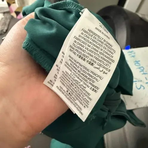 Boden Women’s 6R Forest Green Sophie Belted Wide Leg Jumpsuit Size 6