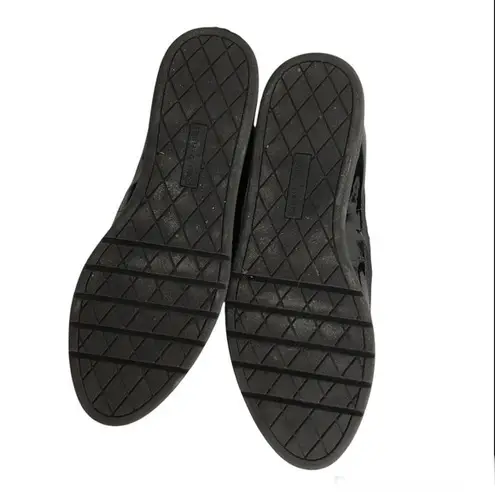 DONALD J PLINER Black Meg Slip On Shoes Fabric Rubber Size 10L