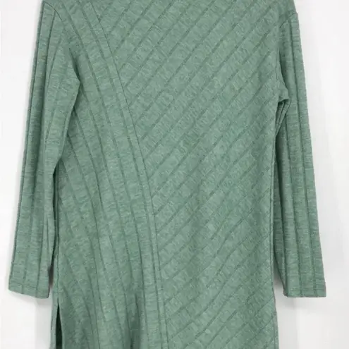 Maeve by Anthropologie Devine Sweater Tunic Mint Green Knit Soft Ribbed Medium