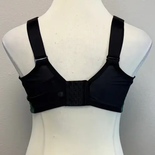 Livi Active Green & Gold Glitter Wireless Bra