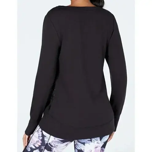 Ideology Long Sleeve Athletic Top with Thumbholes Top SMALL