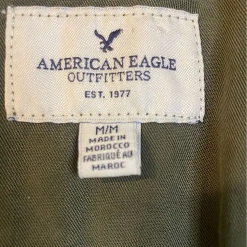 American Eagle  Olive Green Utility Vest