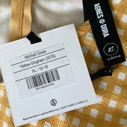 Agnes & Dora Michell Gingham Sleeveless Dress