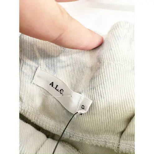 ALC Frank A.L.C. Davidson Blue Tie Dye Paperbag Tie Waist High Rise Shorts Size 0 NWT