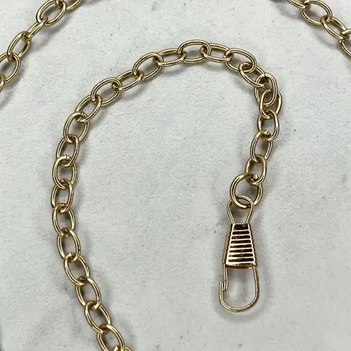 Gold Tone Chain Purse Strap Replacement Crossbody Shoulder Handbag 46" ✨