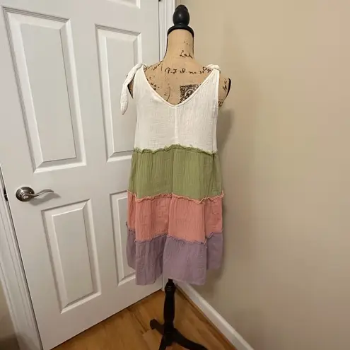 Prómesa London Tiered Mini Dress