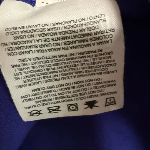 Nike  Dri-Fit Blue / Purple Lined Athletic Tank Top Size Small