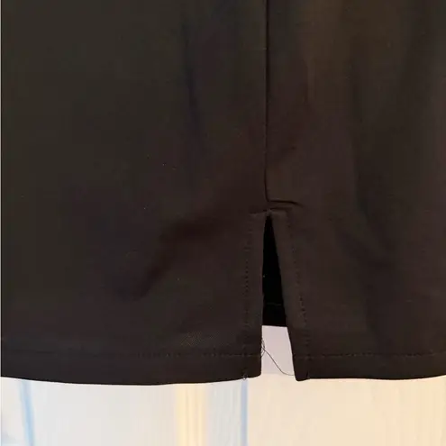 Maniju Black Strapless Dress with Pearl Accents