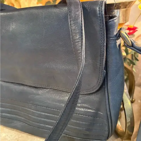 Etienne Aigner Vintage Crossbody Bag with Flap-Over Design