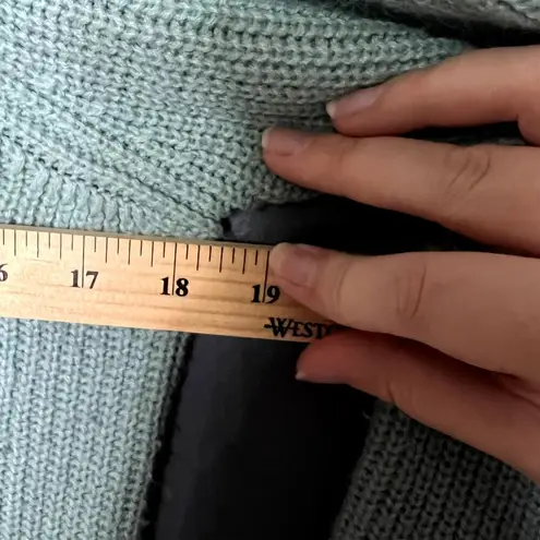 Staccato Sz Large Light Blue Knit Pullover Sweater Tie ups Cottagecore Feminine