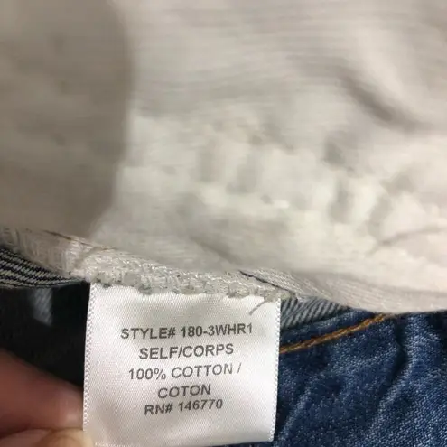 RE/DONE Originals High Rise Rigid Crop Jeans 30 NWT