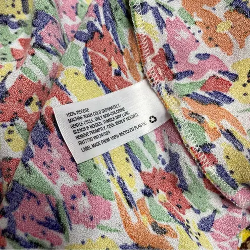 Rixo x Target Floral Puff Sleeve Dress 2 Yellow