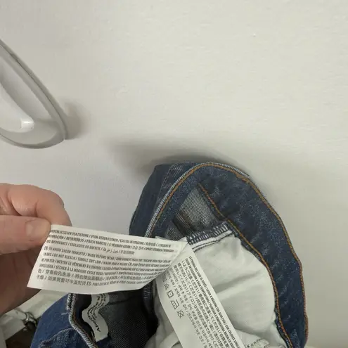 Abercrombie & Fitch  The Ankle Straight Ultra High Rise Medium Wash Women 28/6 XS